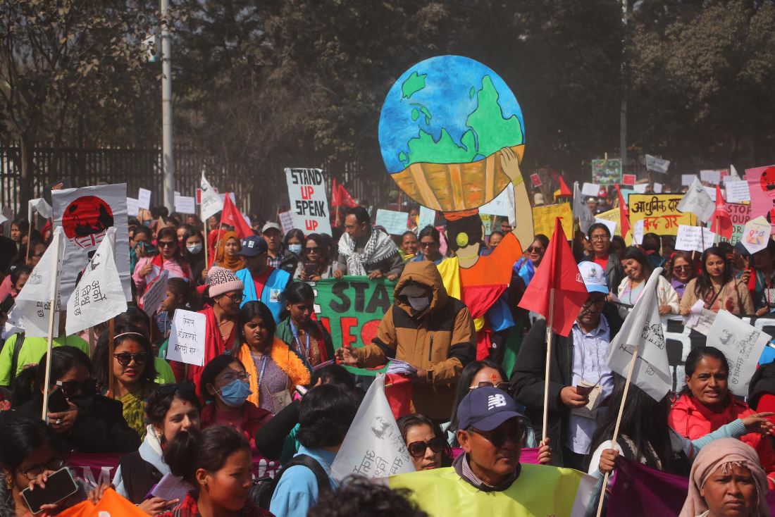 काठमाडौंमा पहिलो पटक विश्व सामाजिक मञ्चको १६औँ सम्मेलन सुरु (फोटो फिचर)