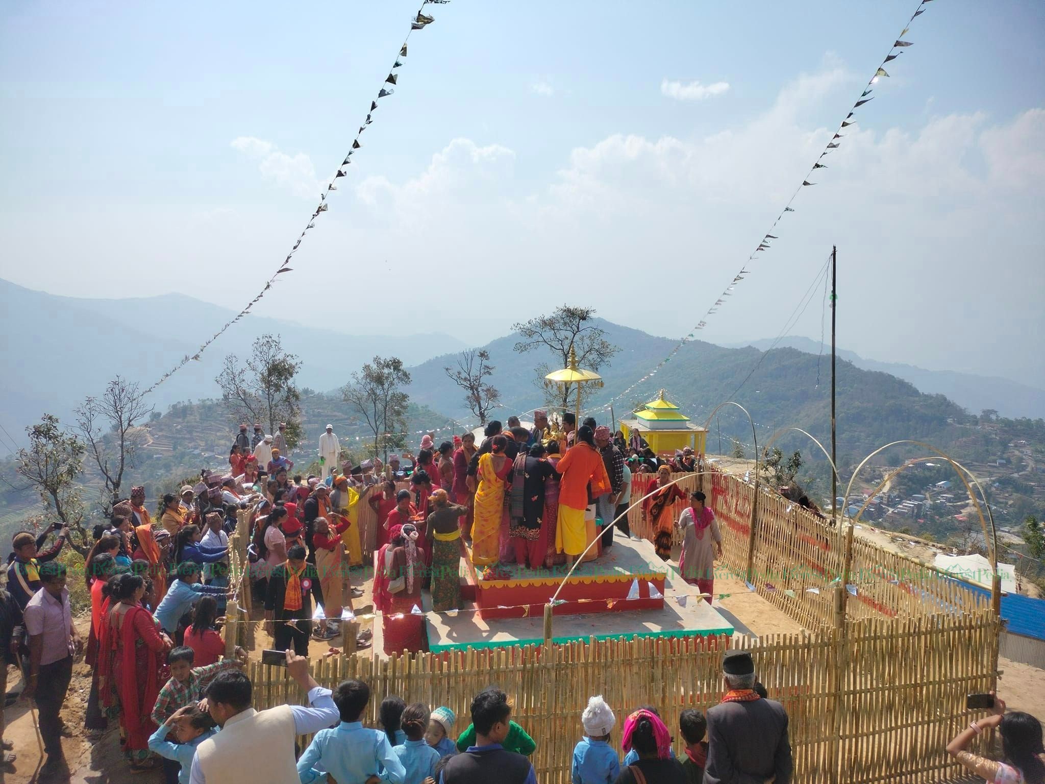 संखुवासभाकाे वानामा पाथिभरा माताको प्राणप्रतिष्ठा (तस्बिरहरु)