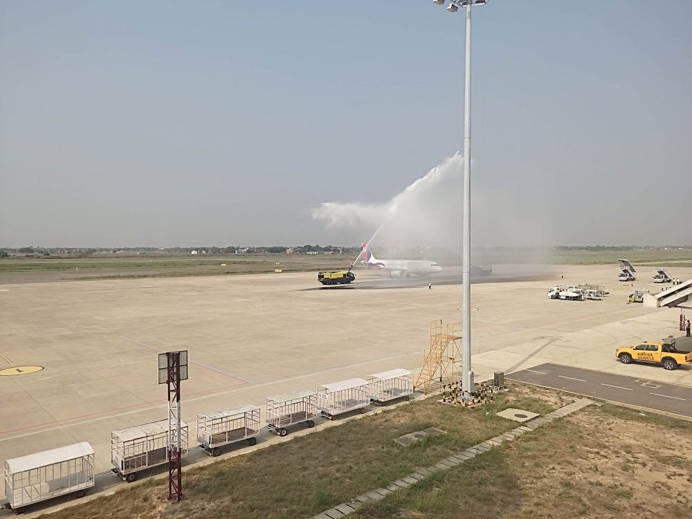 नेपाल एयरलाइन्सले गर्‍यो पहिलो पटक मलेसिया–भैरहवा–काठमाडौं व्यावसायिक उडान