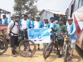 रजहर पुग्यो ‘शान्तिका लागि साइकल यात्रा’ (फोटो/भिडियो)