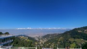 तस्वीरमा  रानीकोटबाट देखिएको काठमाडौँ 