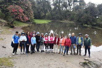 लालीगुराँस पदमार्गमा ‘प्रकृतिप्रेमी समूह’ 