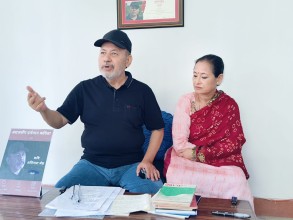 ‘वर्तमान कविता समूह’द्वारा कवि अविनाश श्रेष्ठ सम्मानित 