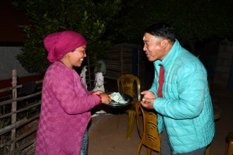 पाहुनाको स्वागतमा रमाउने प्युठानको धनवाङ 