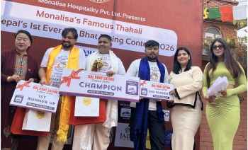 आयुुष बने ‘दालभात खाने प्रतियोगिता’को विजेता 