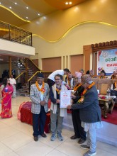 दश स्रष्टालाई ‘जनमत वाङ्मय प्रतिष्ठान’ को सम्मान