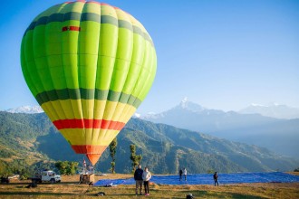 पोखरामा अन्तर्राष्ट्रिय ‘हट एयर बेलुन पेस्टिबल’ आयोजना हुँदै