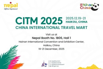 NTB Showcases Nepal’s Tourism Potential at China International Travel Mart (CITM) 2025