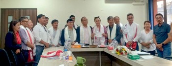 एनएमए अध्यक्ष शेर्पाले पूरा गरे वाचा, कल्याणकारी कोषमा जम्मा गरिदिए २० लाख