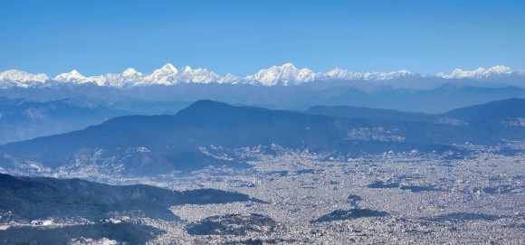 चन्द्रागिरीबाट काठमाडौं नियाल्दा (तस्वीरमा)