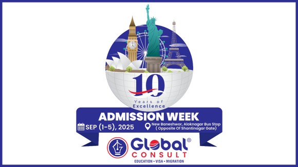 ग्लोबल कन्सल्ट नयाँ बानेश्वरमा ‘एडमिसन विक’ मनाइने