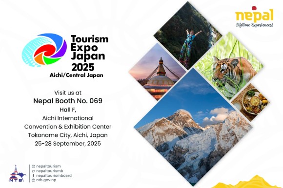 जापान पर्यटन एक्स्पो २०२५ मा नेपाल सहभागी हुँदै