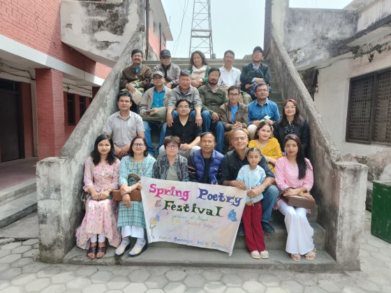 अंग्रेजी भाषामा कविता वाचन गरेर मनाइयो ‘वसन्त कविता महोत्सव’ 