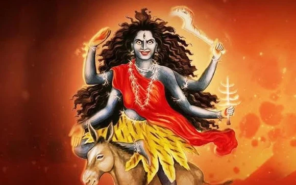 नवरात्रको सातौँ दिन कालरात्रि देवीको पूजा आराधना गरिँदै
