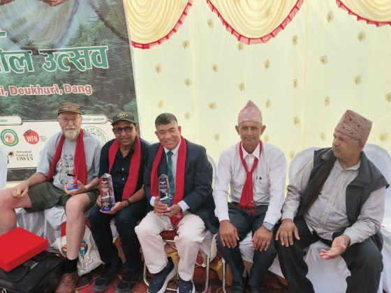 चार संरक्षणकर्मीलाई प्रकृति संरक्षण पुरस्कार 