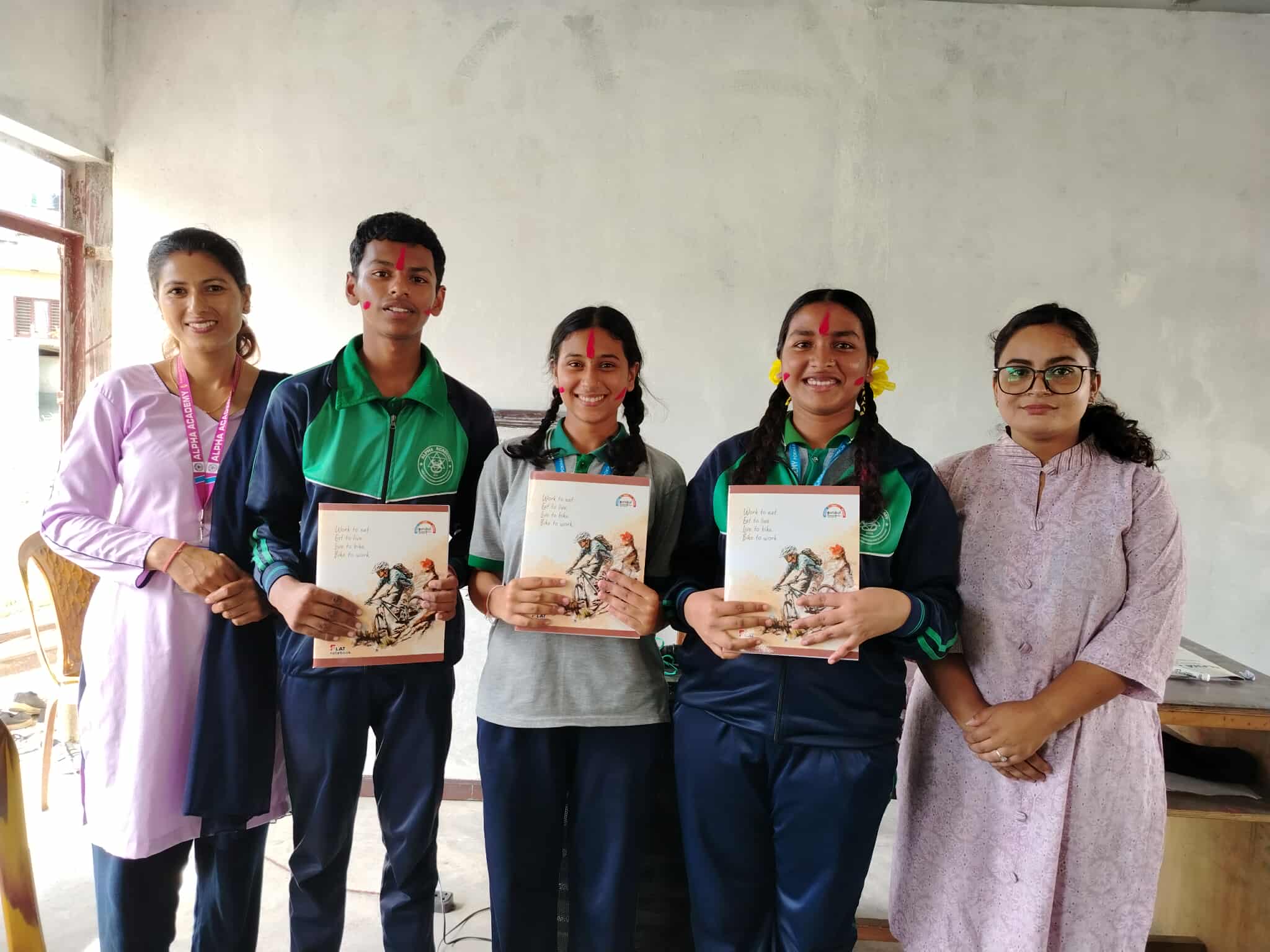 अल्फा एकेडेमीमा नेपाली भाषाज्ञान प्रतियोगिता