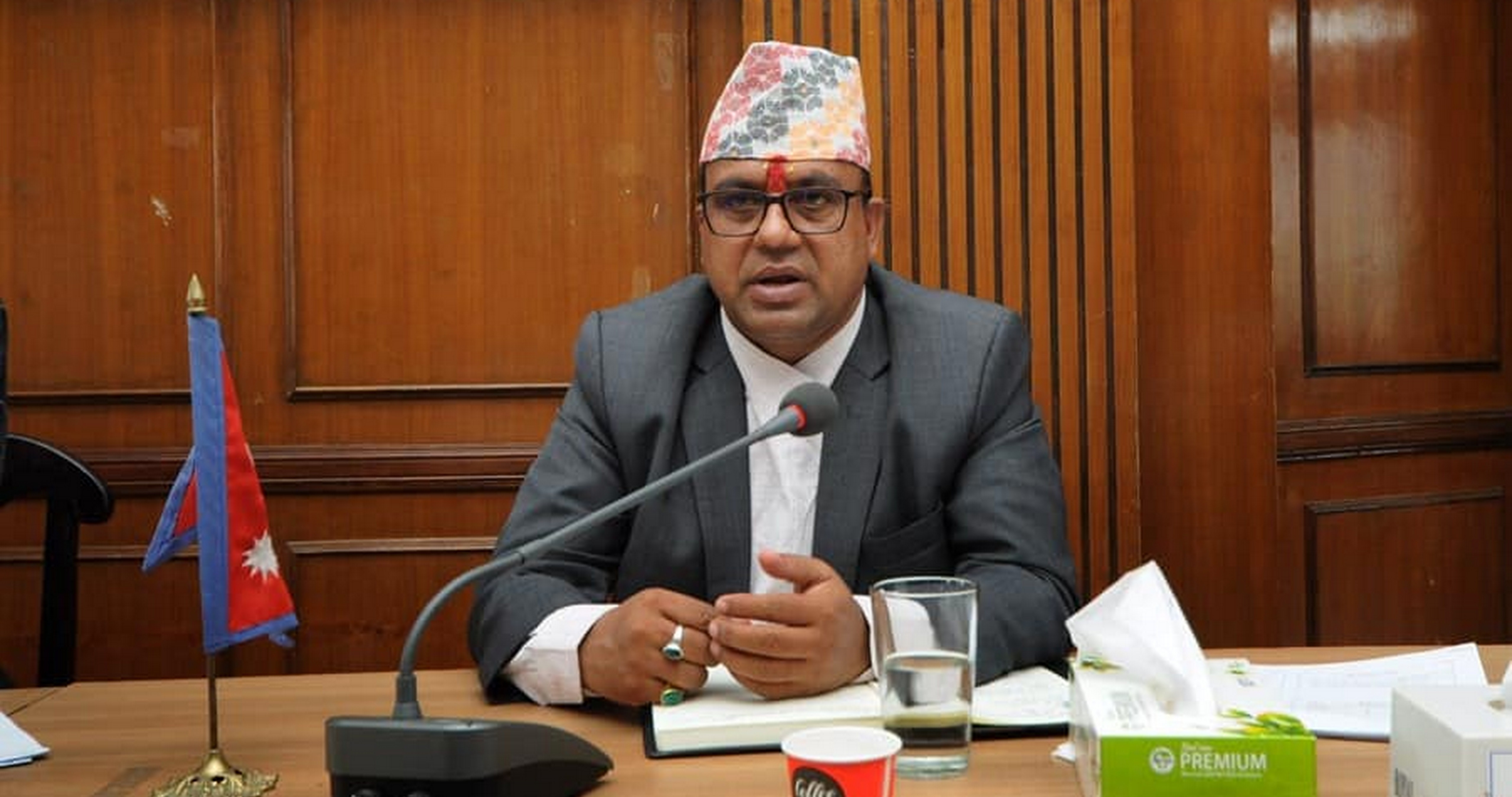 ध्वजावहक जहाजलाई व्यवस्थित गर्ने काम भइरहेको छ: मन्त्री पाण्डे