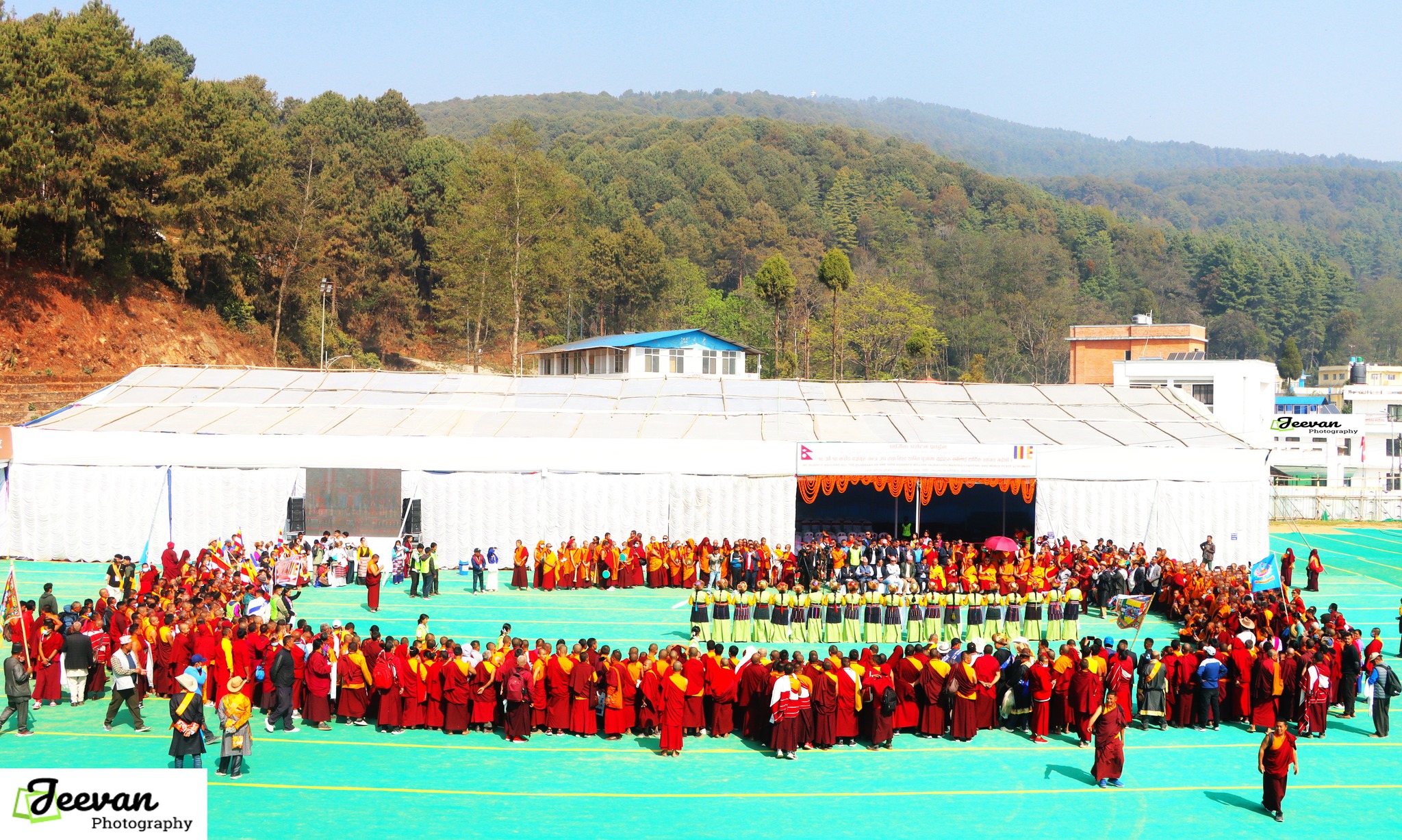 दोलखामा १८औं १० करोड बज्रगुरु मन्त्रजप तथा विश्वशान्ति पूजा सुरु