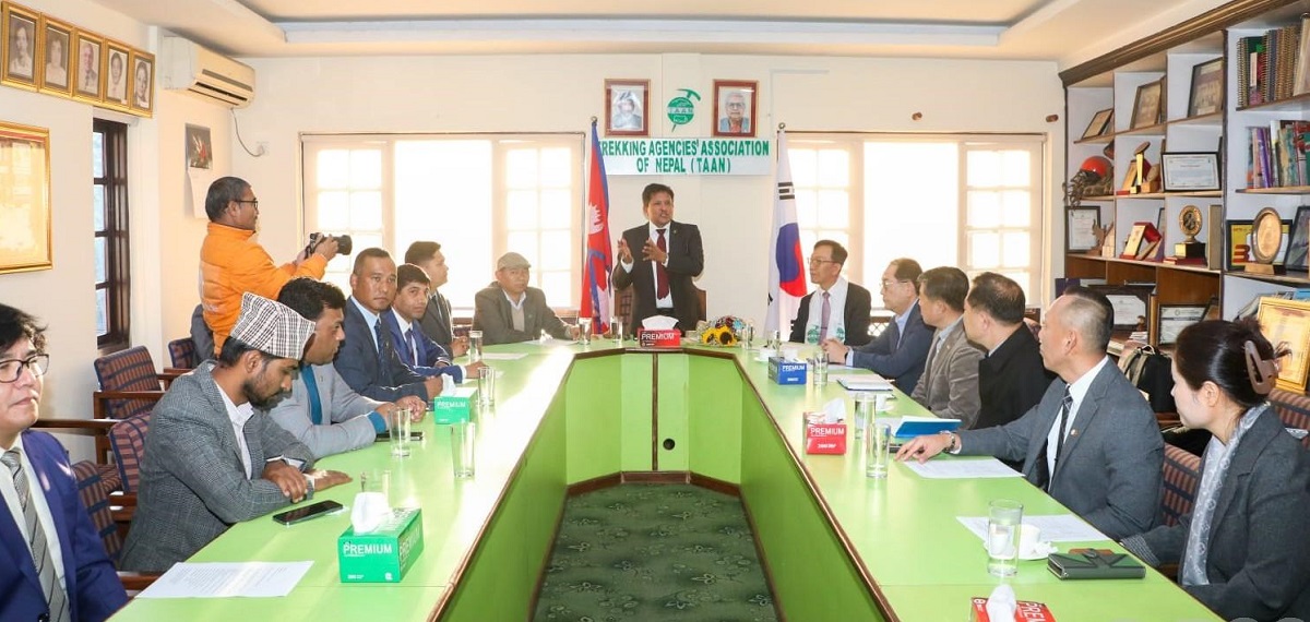 TAAN and KATA Sign MoU to Promote Korean Tourism in Nepal