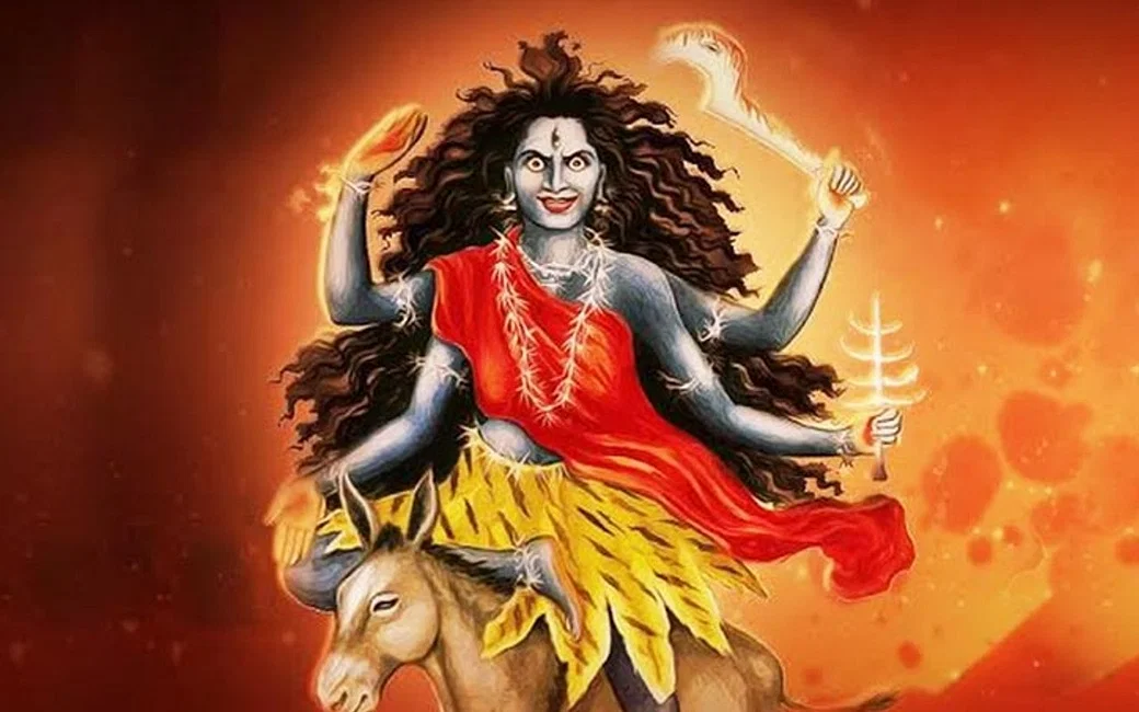 नवरात्रको सातौँ दिन कालरात्रि देवीको पूजा आराधना गरिँदै