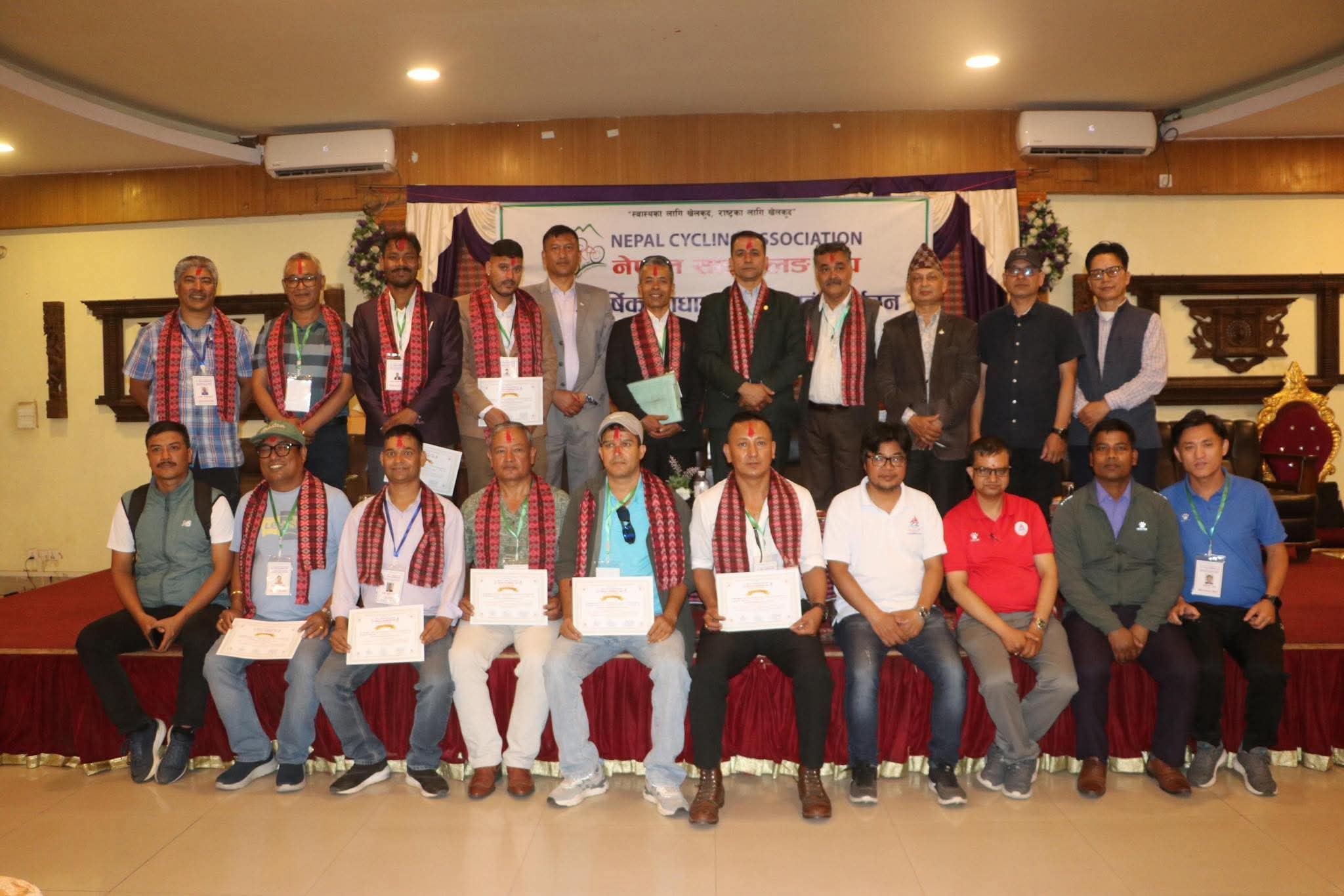 नेपाल साइक्लिङ संघकाे अध्यक्षमा सुदीप पाैडेल निर्वाचित