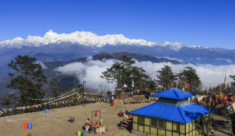 पन्ध्र महिनामा पाथीभरा मन्दिरमा भक्तजनले चढाए ९८ तोला सुन