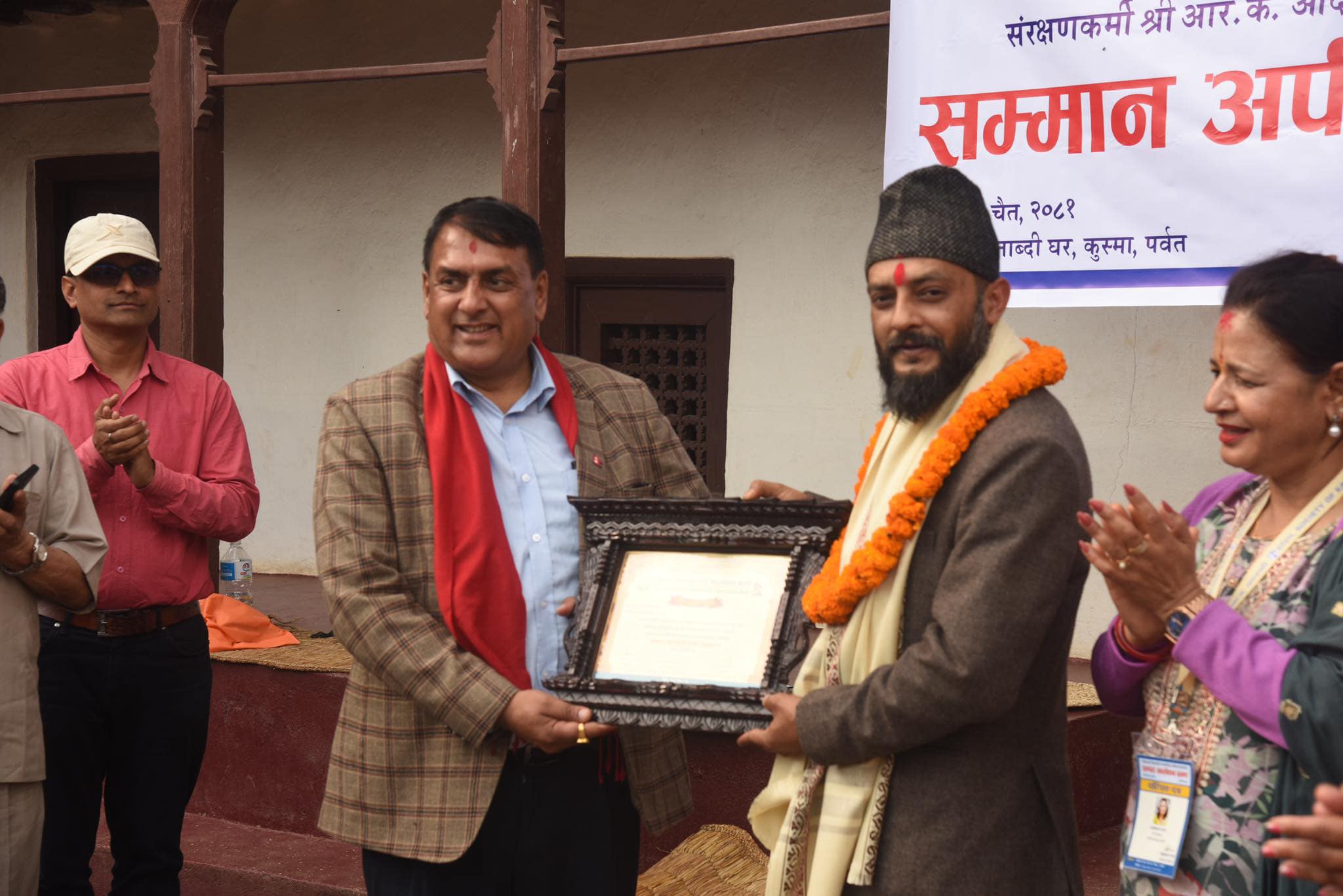 संस्कृतिकर्मी आरके अदीप्त गिरी सम्मानित