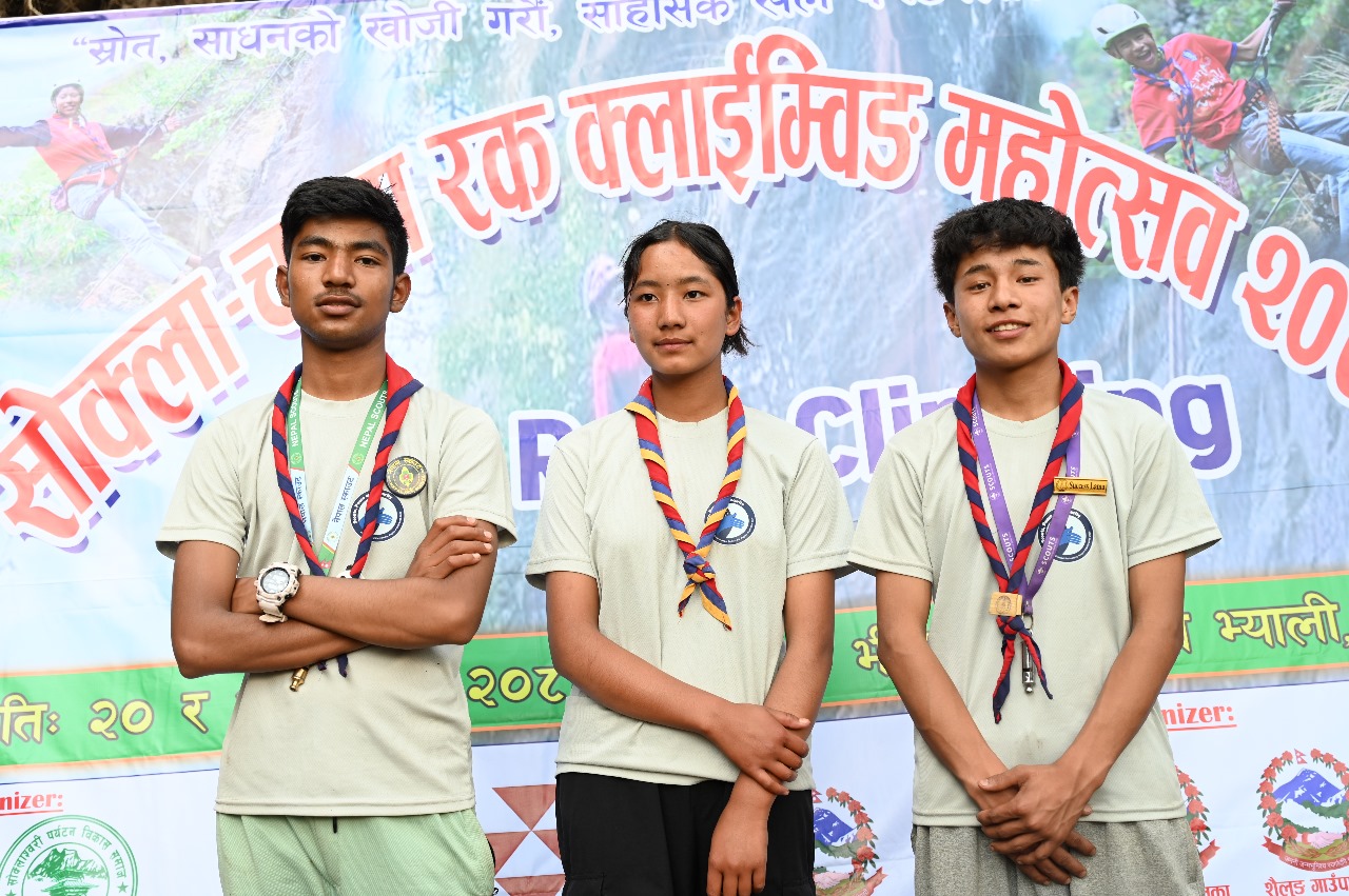सोक्ला भ्यालीमा ‘रक क्लाइम्बिङ’ महोत्सव सम्पन्न, विजयी बने सक्सेस (तस्बिरहरू)