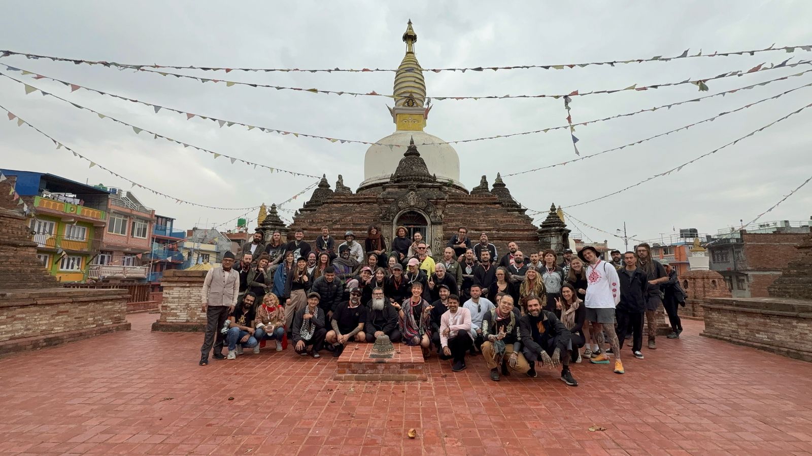 53 Artists from 20 Countries Join Heritage Walk in Kirtipur