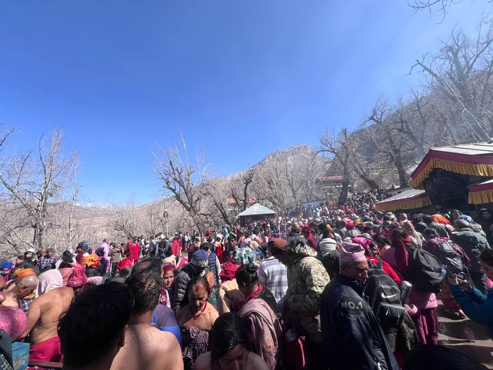 मुस्ताङमा दुई दिनमा १५ हजार पर्यटक भित्रिए